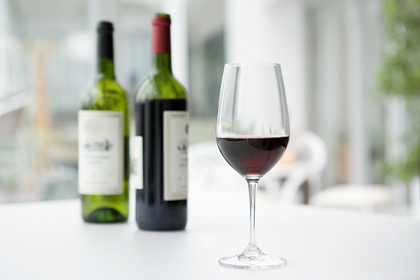 Homemade red wine