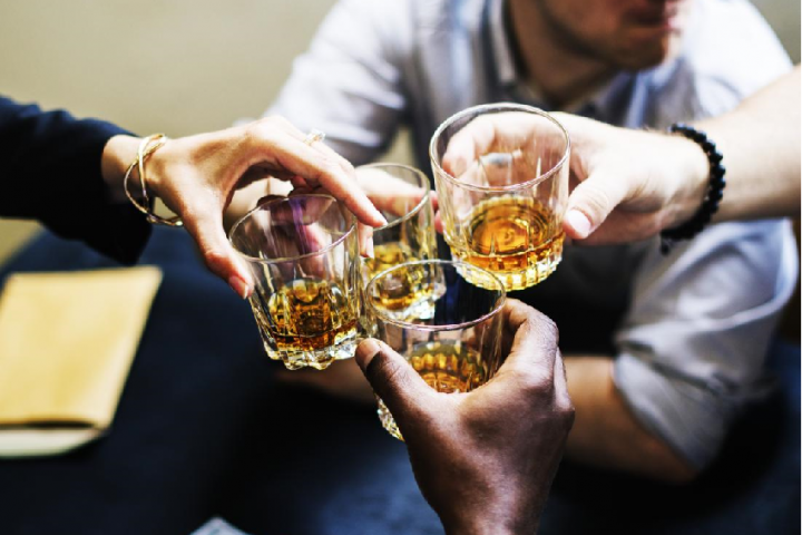 Information on the risks of alcohol consumption