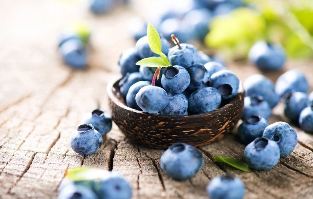 What are 5 health benefits of blueberries?