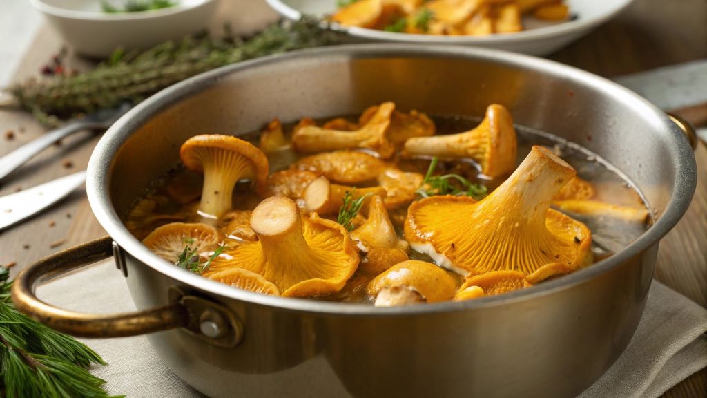 Red chanterelle boiling time guide