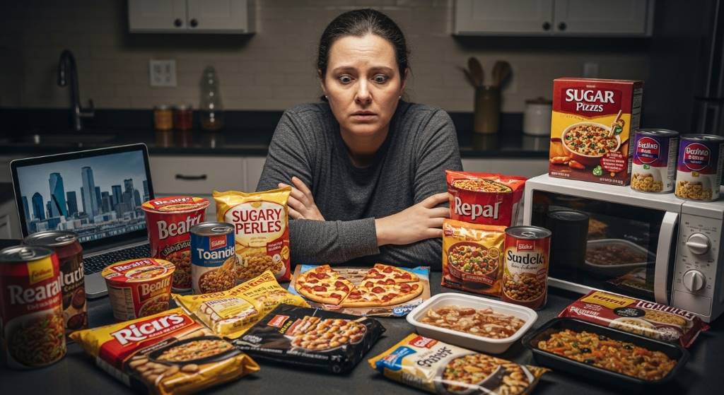 Dallas nutrition expert discussing processed meal dependency